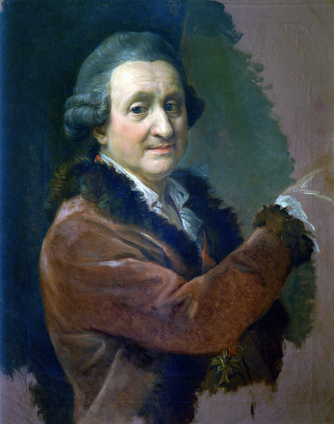 Pompeo Girolamo Batoni. Self-portrait