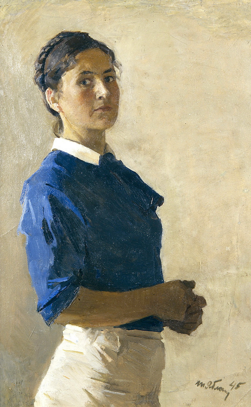 Tetyana Yablonska. Self-portrait