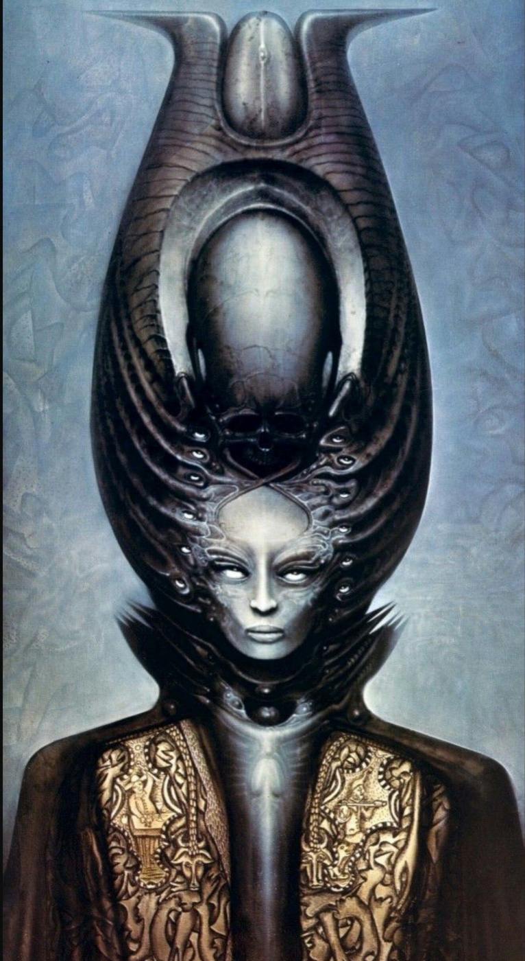 Hans Rudolph Giger Sorcière, 1973, 60×131 cm : Descriptif de l'œuvre ...