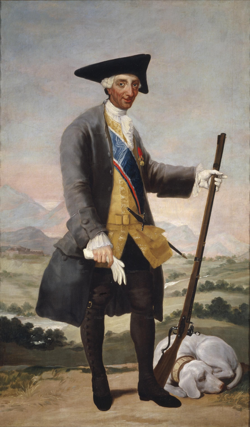 Francisco Goya Carlos III Vestido De Cazador., 1788, 126×207 Cm ...