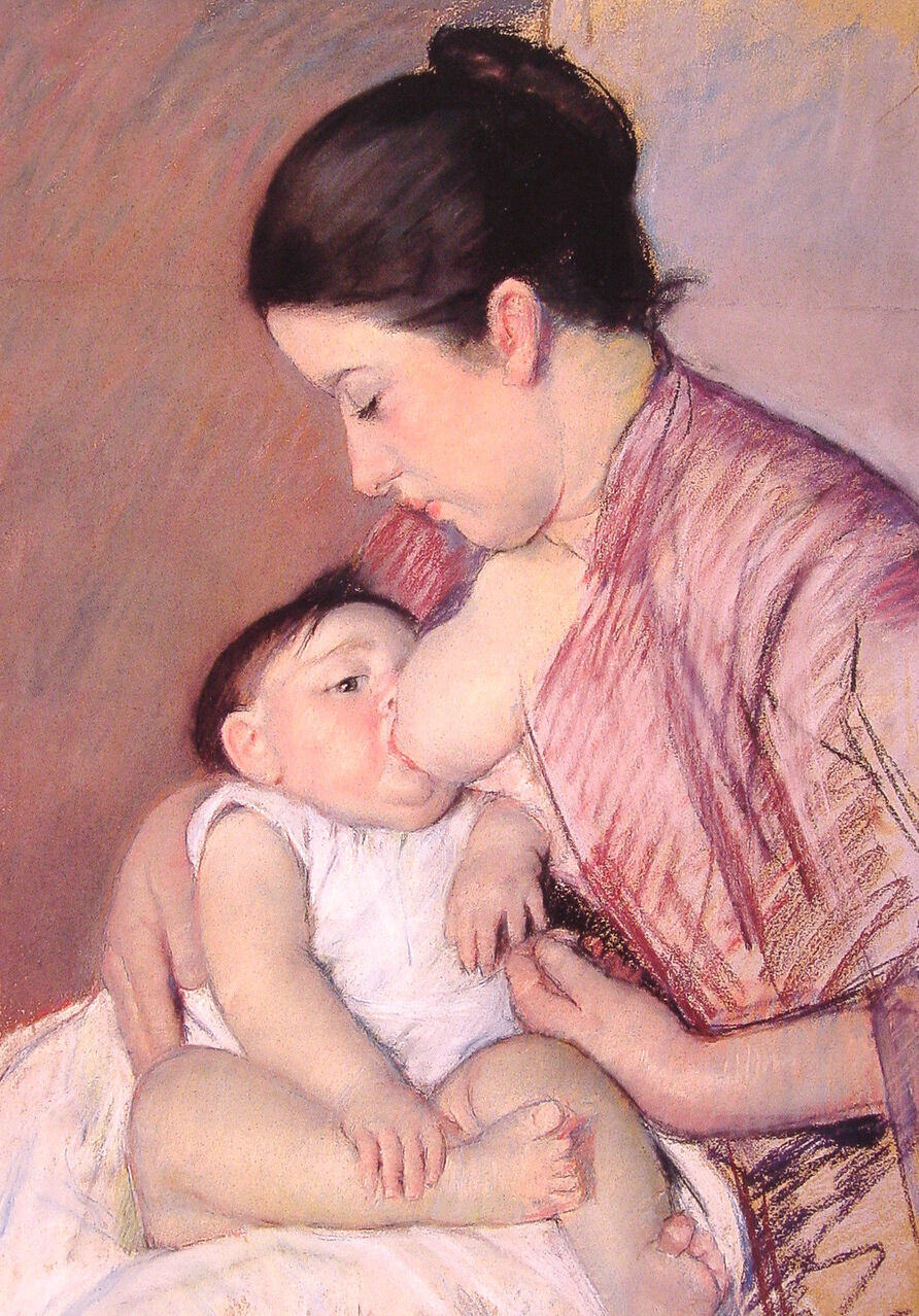 Mary Cassatt. Motherhood