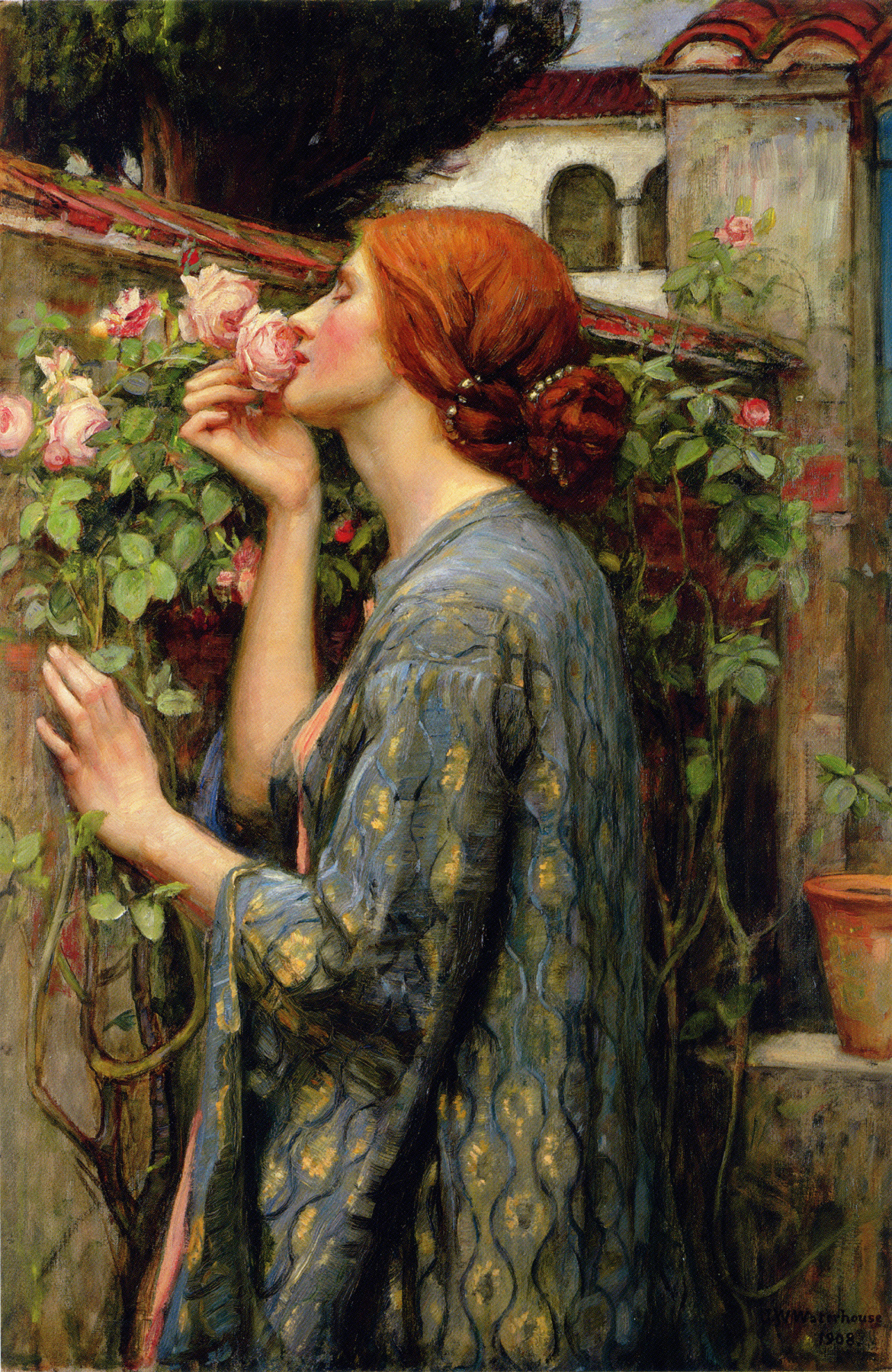 My sweet rose (Soul of rose) by John William Waterhouse History