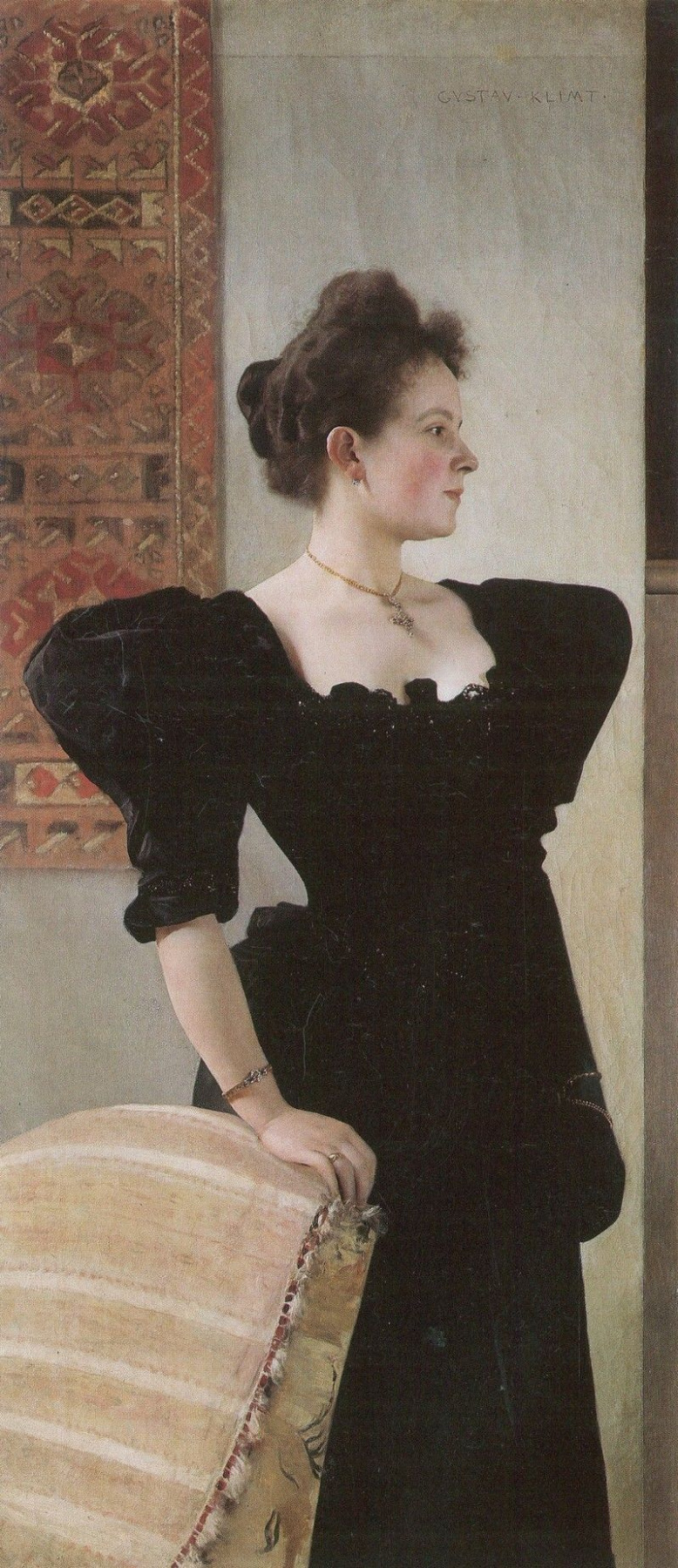Gustav Klimt. Portrait Of Marie Breunig