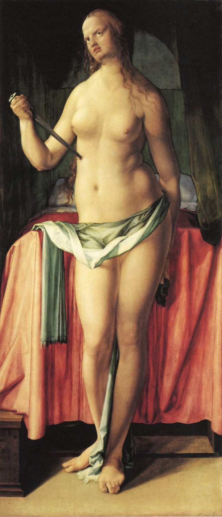 Albrecht Dürer. The Suicide Of Lucrezia