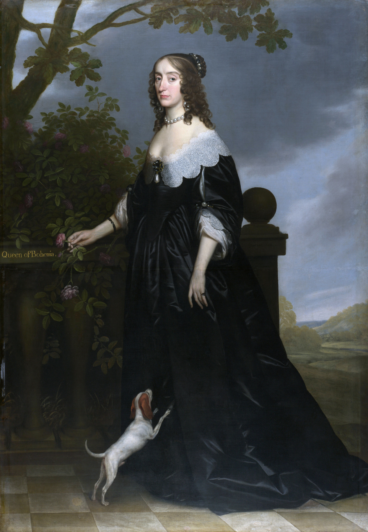 Gerrit van Honthorst. Elizabeth Stuart, Queen of Bohemia