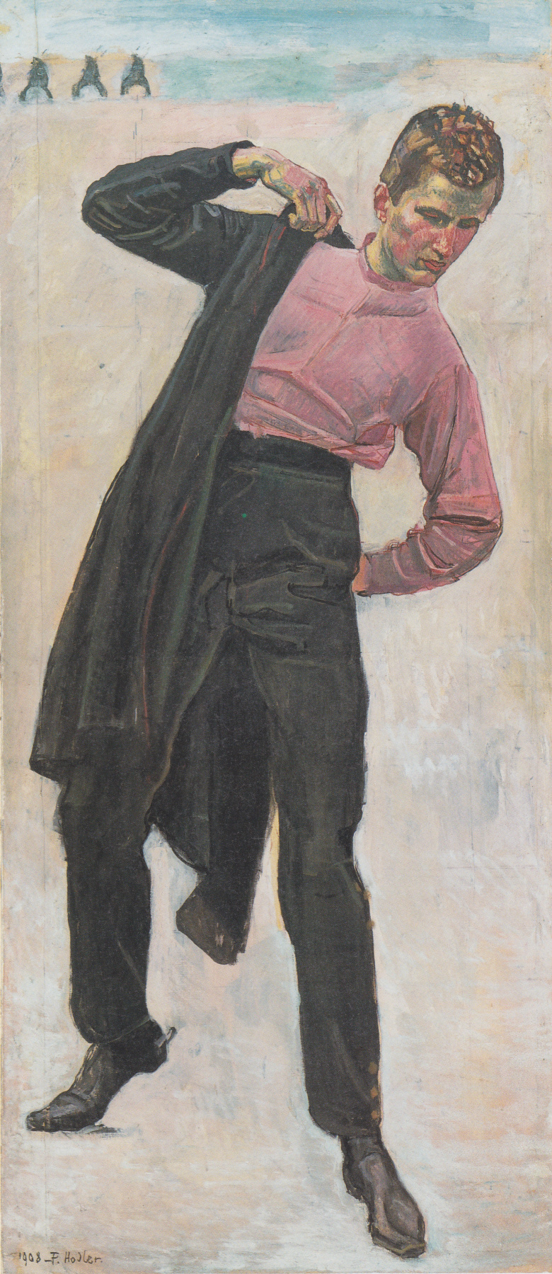 Ferdinand Hodler. The young freedom fighter