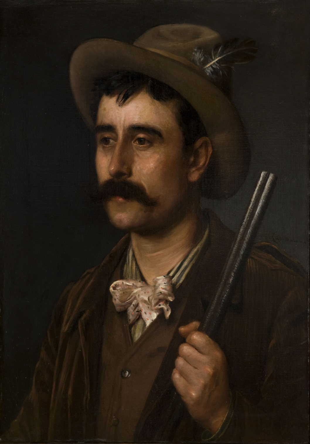 Michele Pietro Cammarano. The hunter