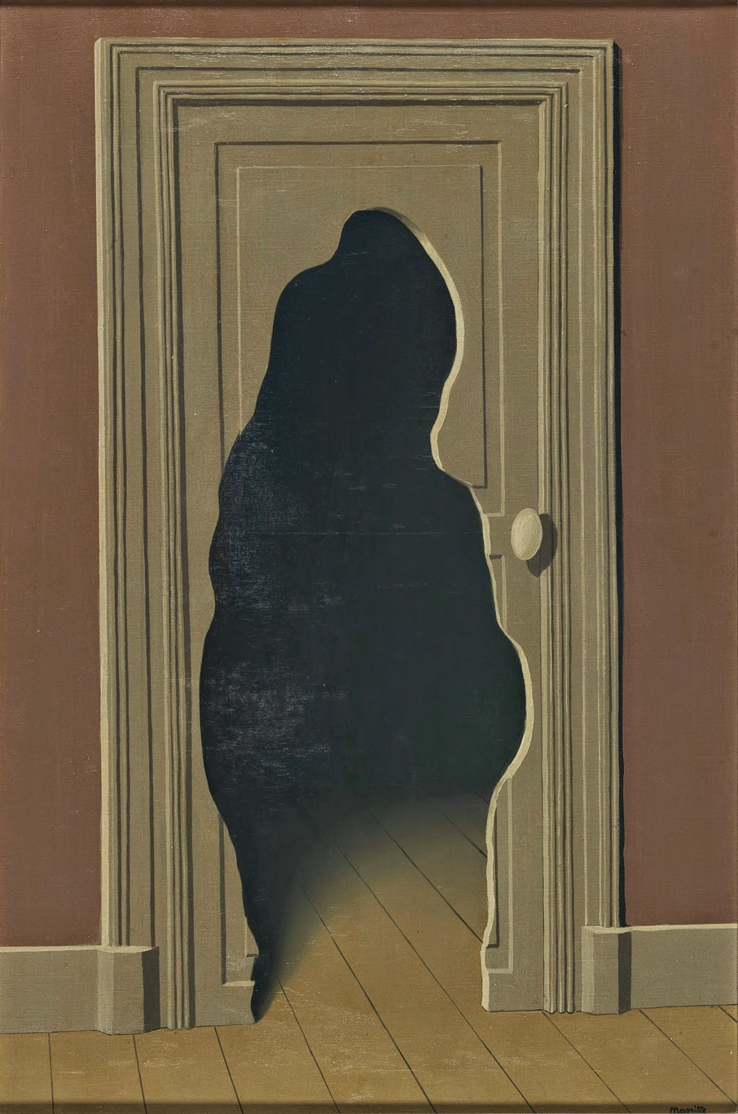 An unexpected answer, 1933, 54×82 cm by René Magritte: History ...