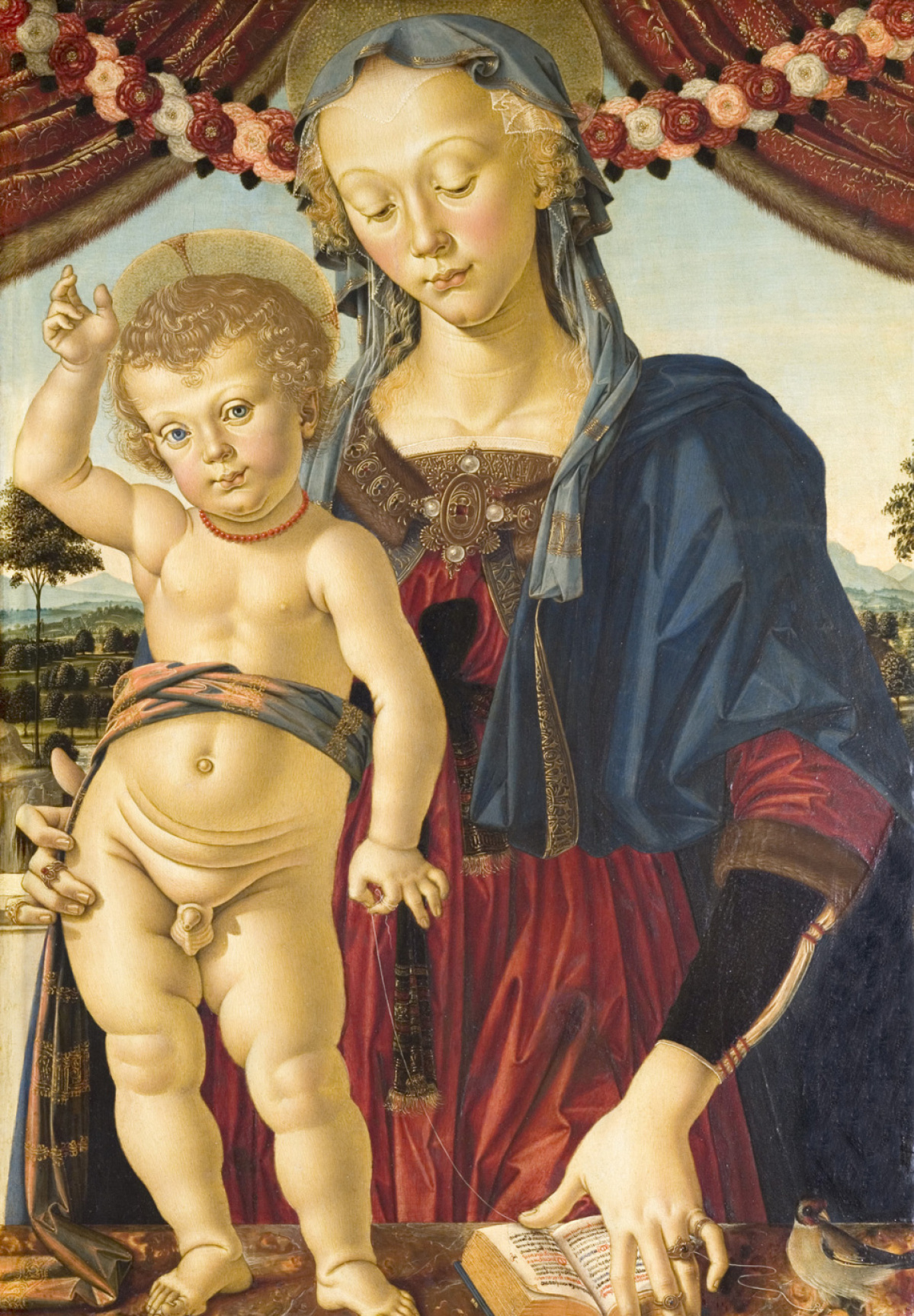 Pietro Perugino. The Madonna and child