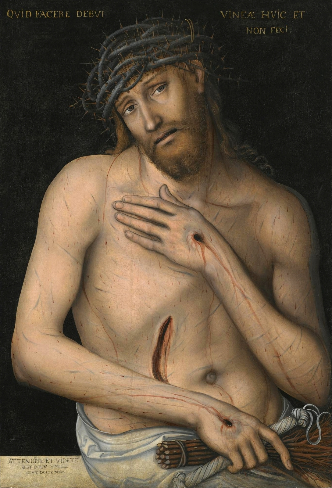 Lucas Cranach the Younger. Christ is a Martyr.