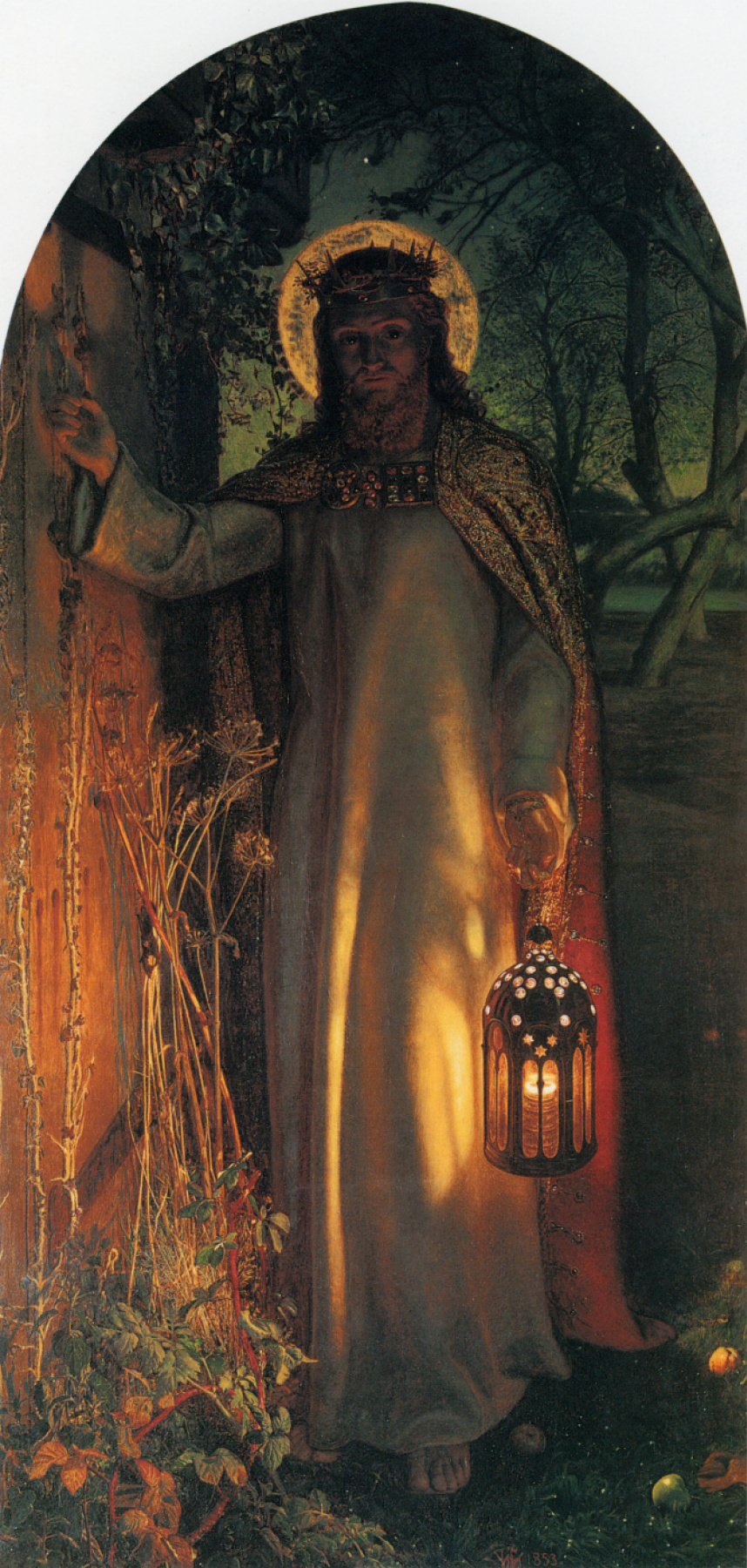William Holman Hunt. The light of the world