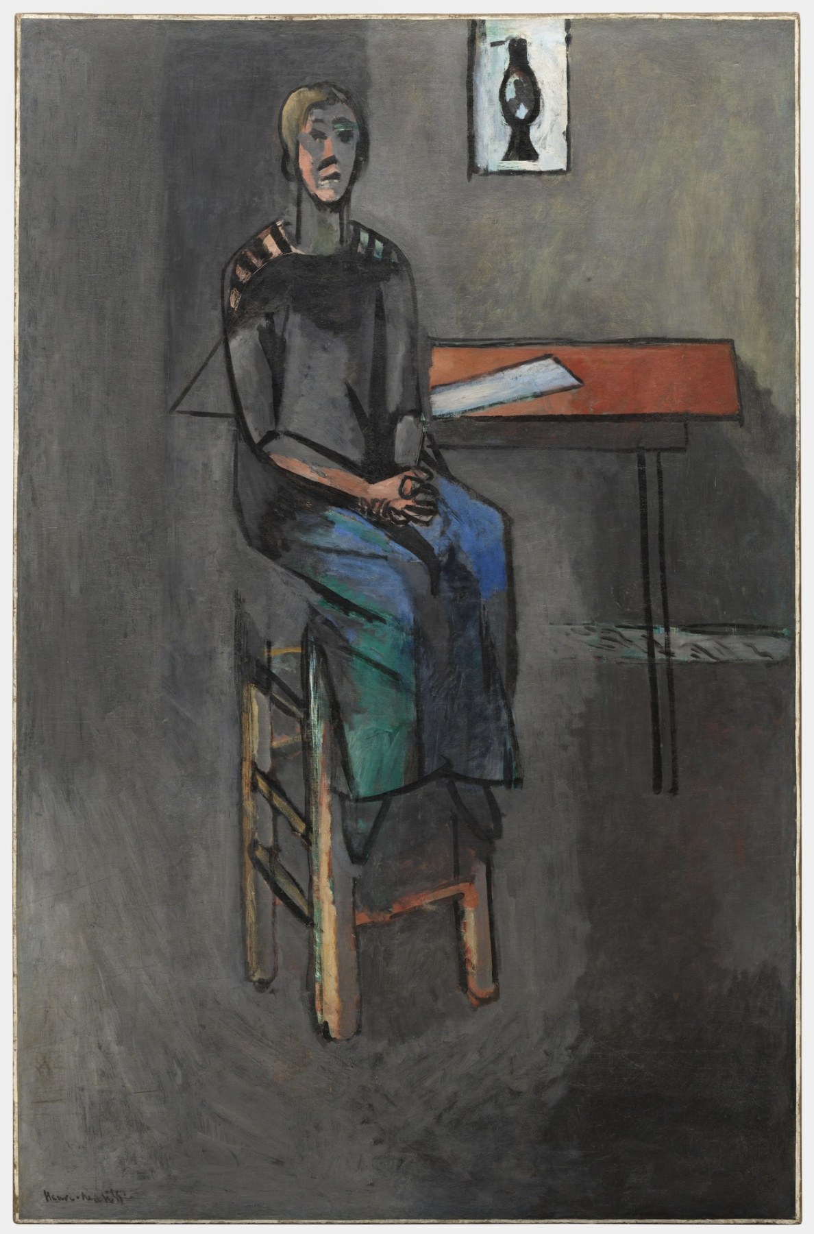 Henri Matisse. Woman on a high stool
