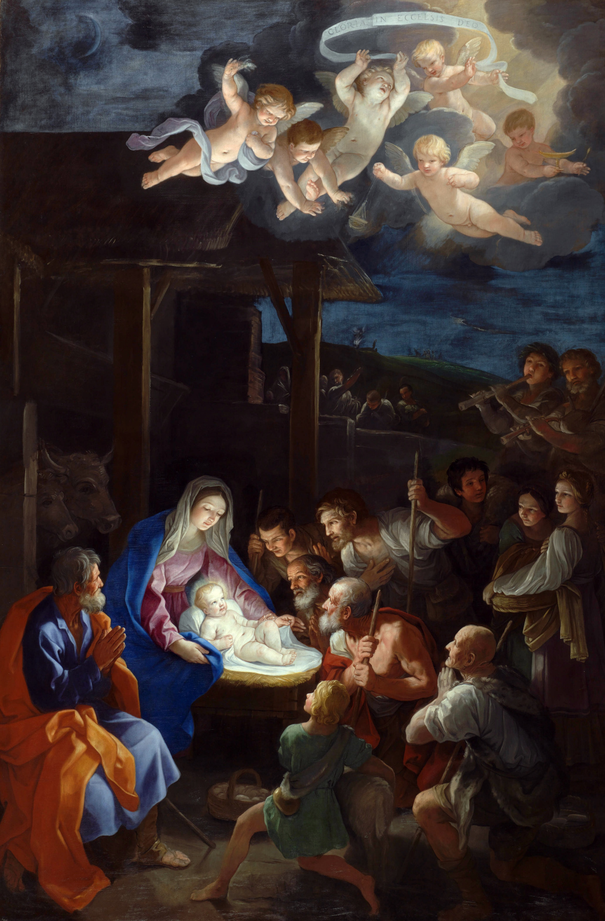 Guido Reni. The adoration of the shepherds