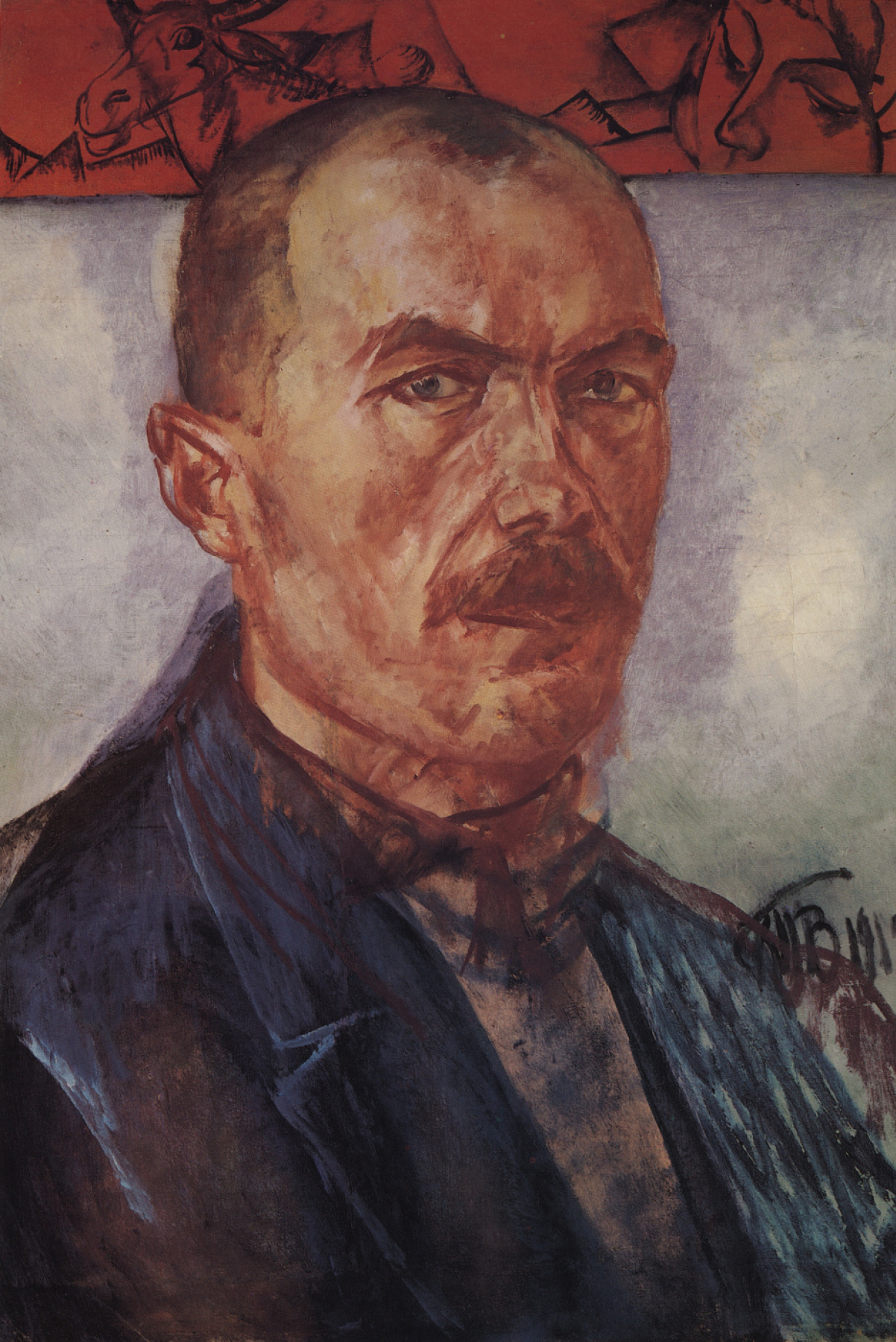 Kuzma Sergeevich Petrov-Vodkin. Self-portrait
