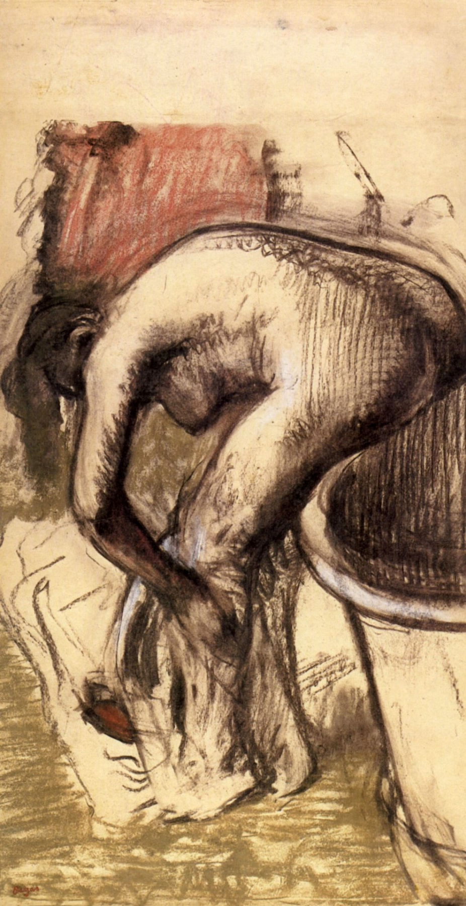 Эдгар Дега эротическая живопись