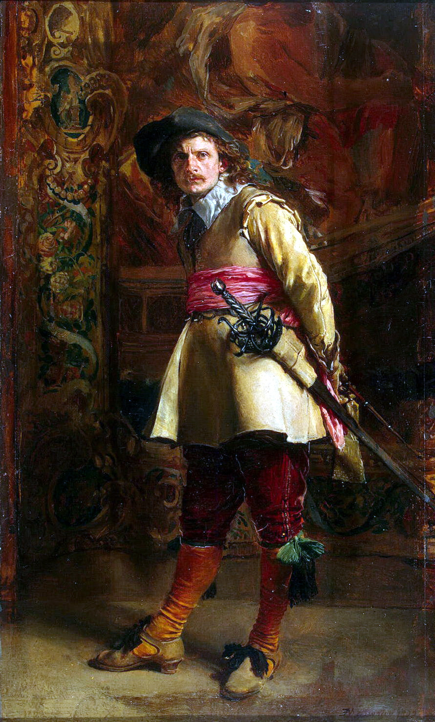 Jean Louis Ernest Meissonier. Musketeer