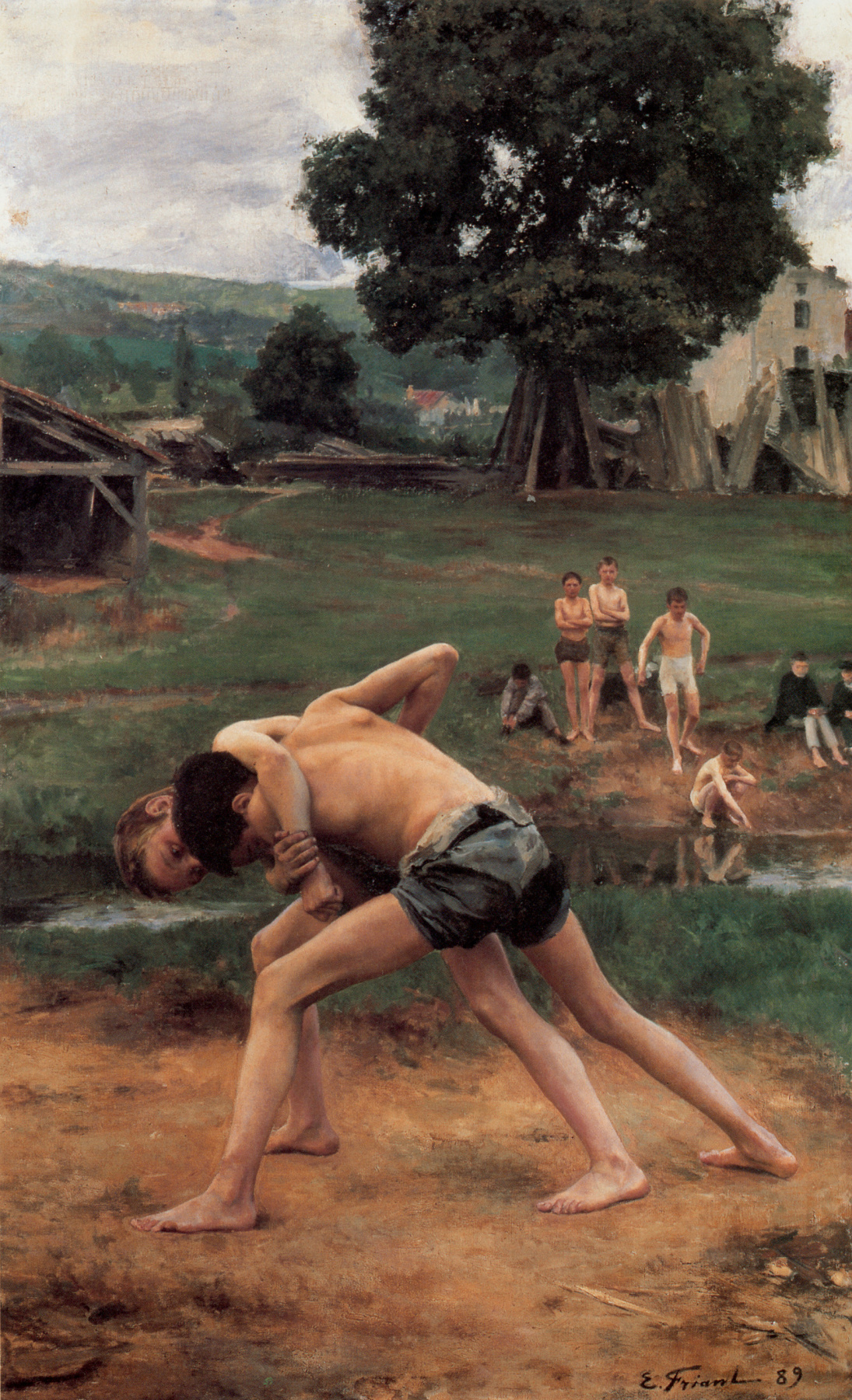 Emil Friant. Fight