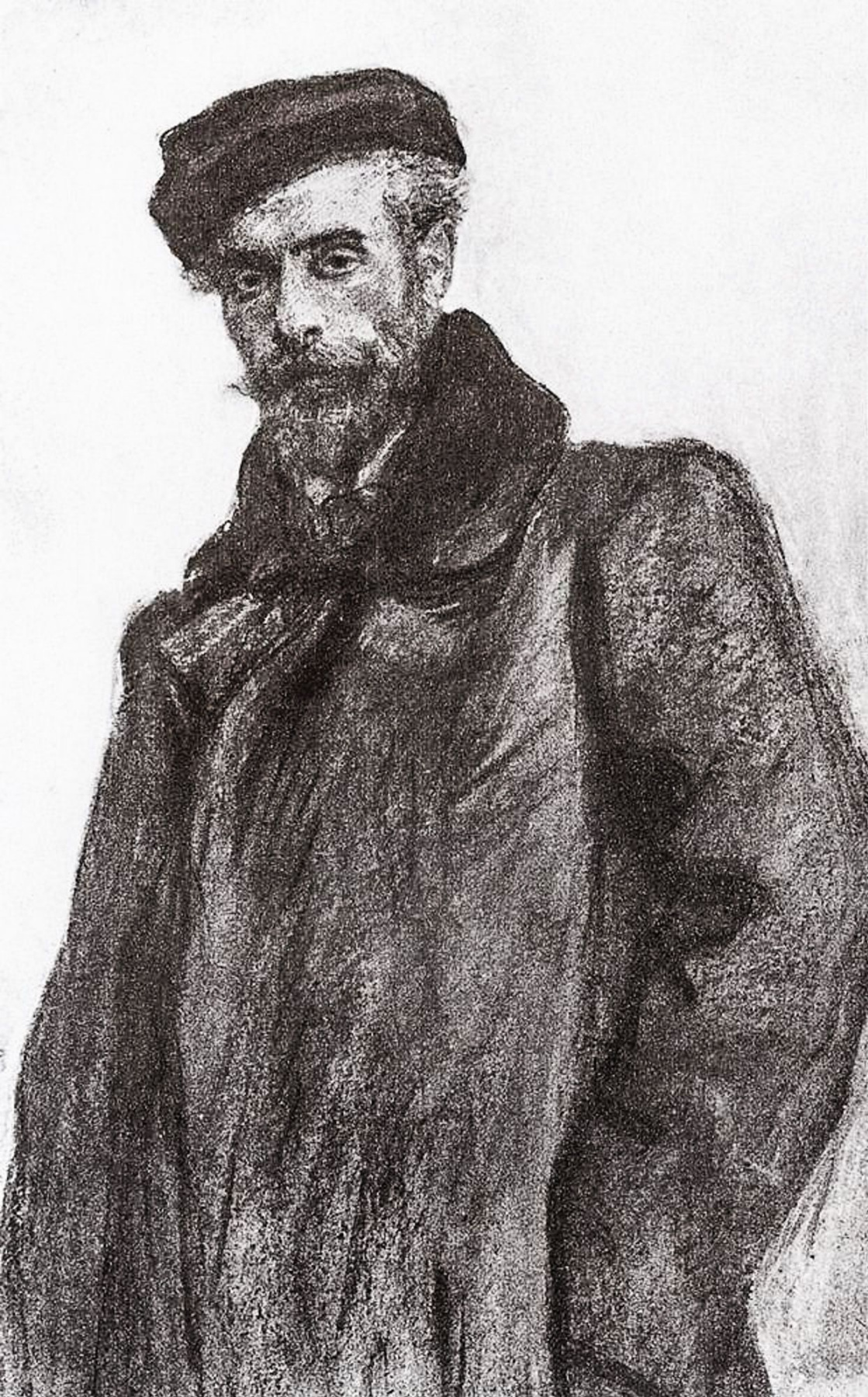 Valentin Aleksandrovich Serov. Portrait of Isaac Levitan