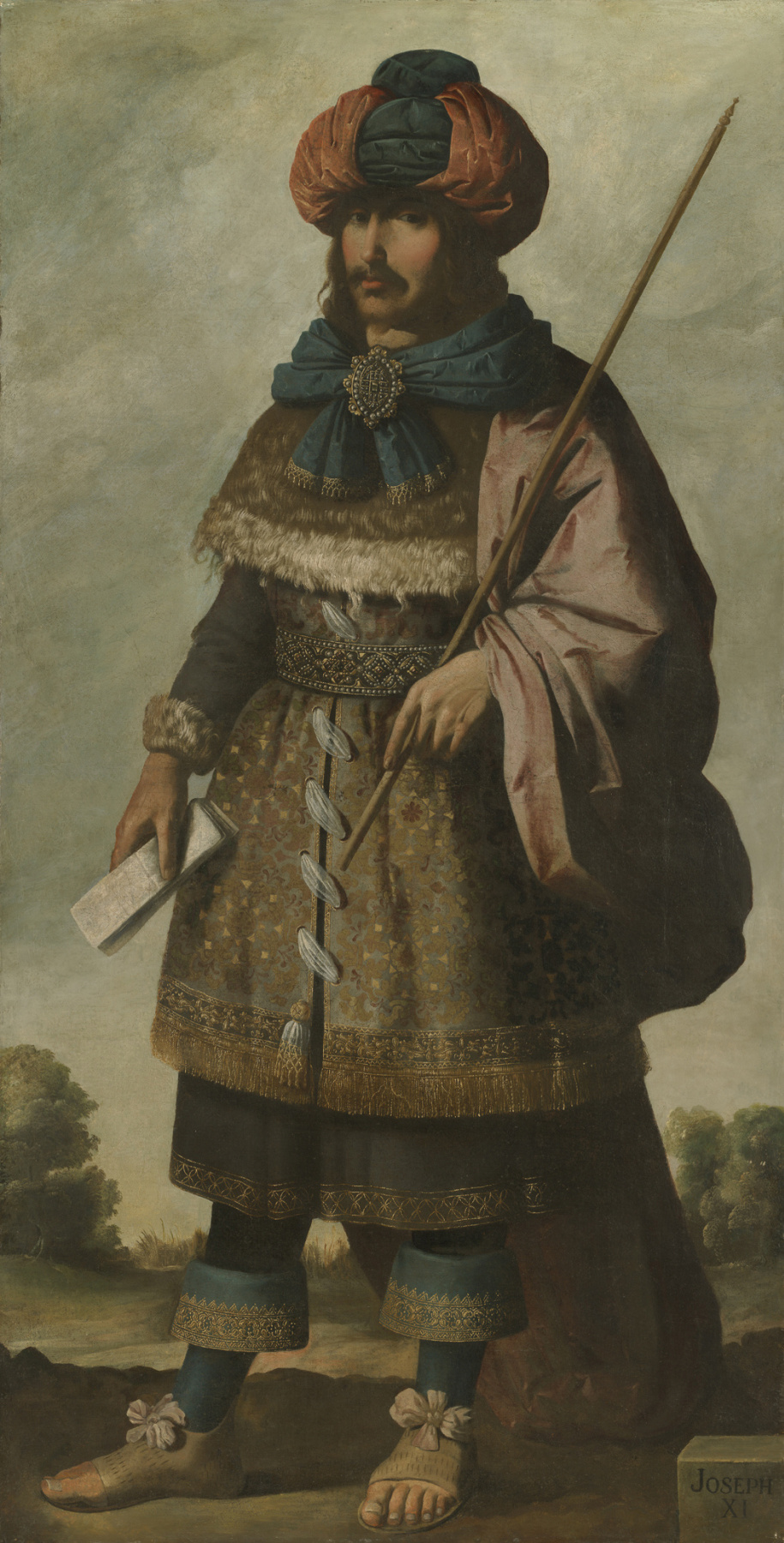 Francisco de Zurbaran. Joseph from the series "Jacob and his twelve sons"
