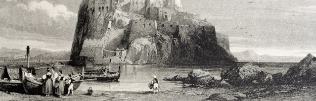 Aragonese castle on the island of Ischia. Engraving, detail.
At the end of 1509, when the girl was Aragonese castle on the island of Ischia. Engraving, detail.
At the end of 1509, when the girl was