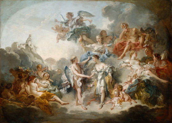 Франсуа Буше - Триумф Венеры, 1740, 162×130 см: Описание произведения |  Артхив