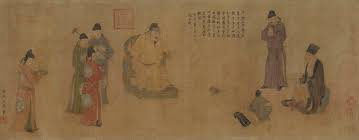 Ren Renfa. Zhang to the reception of the Emperor Minhwan