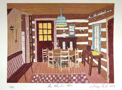 His hobbies included wood engraving and winemaking, however, the artworks by the thirty ninth Presid His hobbies included wood engraving and winemaking, however, the artworks by the thirty ninth Presid