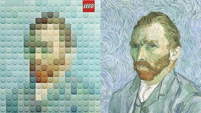 Lego – лизация искусства: известные картины в детальках – теперь официально! Lego – лизация искусства: известные картины в детальках – теперь официально!