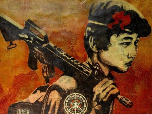 6. Shepard Fairey, US$ 52 350 for the piece the Duality of Humanity
The graffiti artist became wide 6. Shepard Fairey, US$ 52 350 for the piece the Duality of Humanity
The graffiti artist became wide