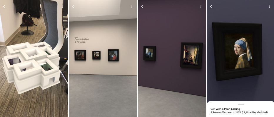 To view the 3D walkthrough of the exhibit, you’ll need to download the Google Arts and Culture app. To view the 3D walkthrough of the exhibit, you’ll need to download the Google Arts and Culture app.