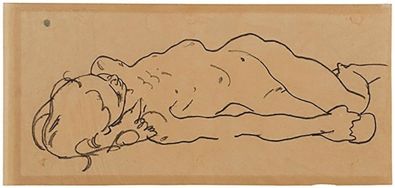 Egon Schiele drawing was found in a New York thrift store Egon Schiele drawing was found in a New York thrift store