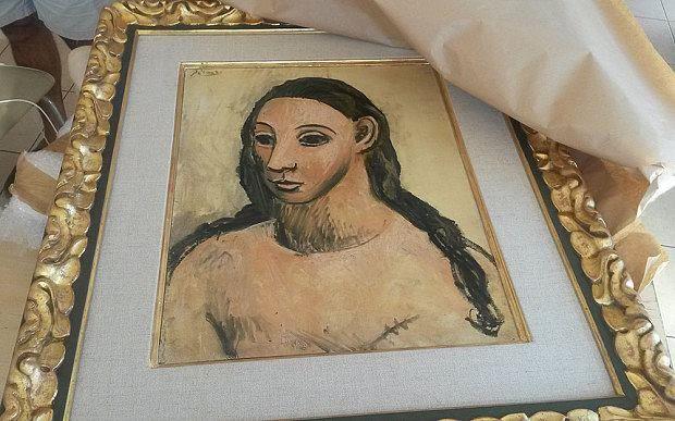 Произведение под названием «Голова девушки» (1906), по оценкам испанской полиции, стоит 26,2 млн евр Произведение под названием «Голова девушки» (1906), по оценкам испанской полиции, стоит 26,2 млн евр