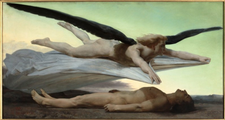 Картина Вильяма Бугро (Uguaglianza davanti alla morte, 1848 г.) также представлена на выставке Картина Вильяма Бугро (Uguaglianza davanti alla morte, 1848 г.) также представлена на выставке