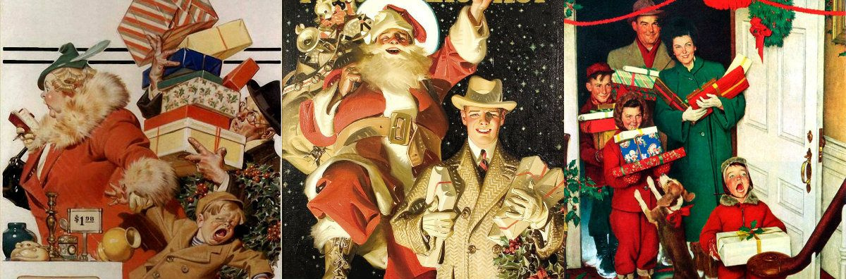 Top 10 paintings of cheerful bustle: let's go Christmas shopping! Top 10 paintings of cheerful bustle: let's go Christmas shopping!