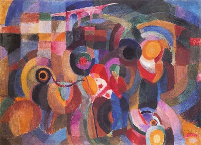 Соня Терк-Делоне «Рынок в Миньо» (1915) Соня Терк-Делоне «Рынок в Миньо» (1915)