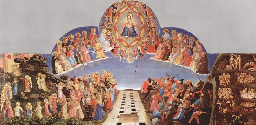 Le Jugement Dernier Fra Angelico 1431, 210×105 cm
