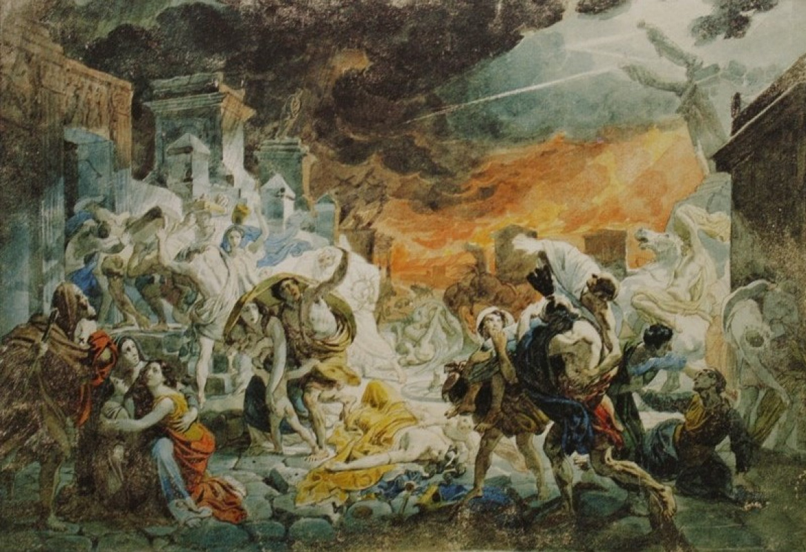 Карл Брюллов «последний день Помпеи», 1830–1833.