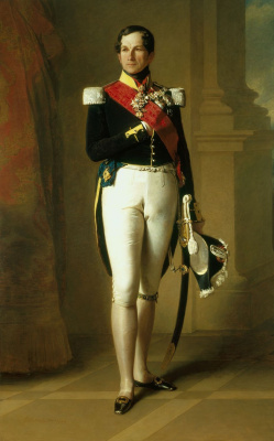 Franz Xaver Winterhalter. Ritratto di Leopoldo I, re del Belgio