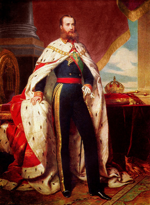 Франц Ксавер Винтерхальтер. Портрет Максимилиана I, императора Мексики