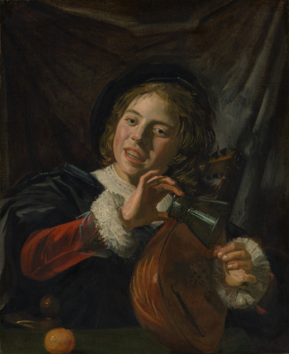 Frans Hals. 琵琶的男孩