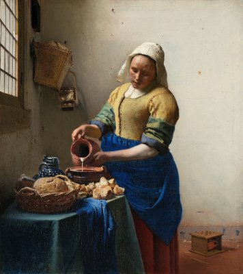 Jan Vermeer. Milkmaid