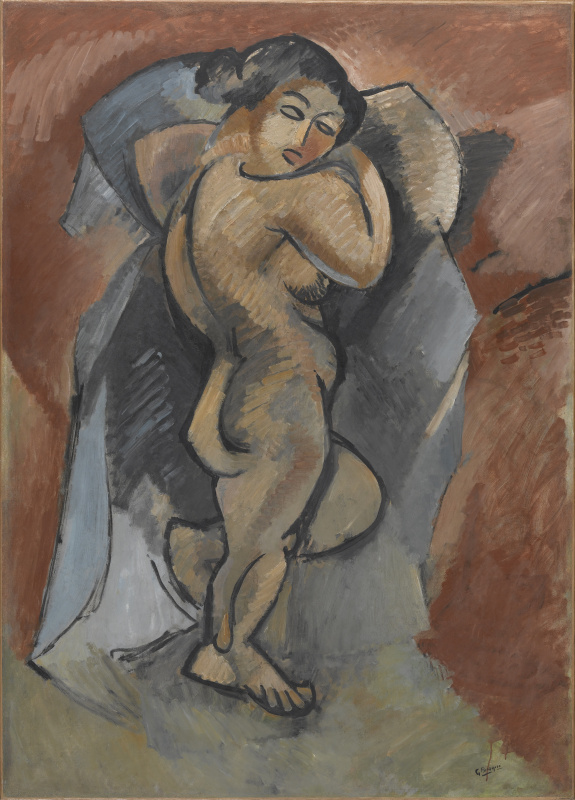 Naked woman, 1909, 81×100 cm by Pablo Picasso: History, Analysis