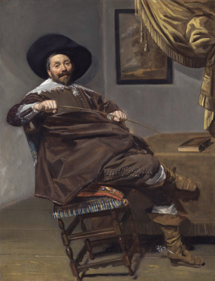Frans Hals. Portrait Of Willem Hakassan