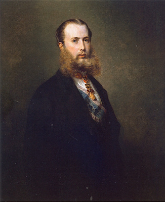 Franz Xaver Winterhalter. Massimiliano I, imperatore del Messico
