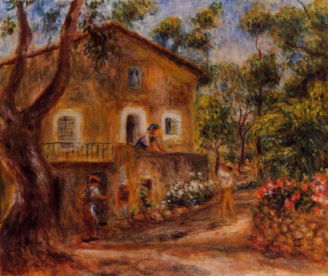 Pierre-Auguste Renoir. House in Collett at Cana