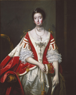 Joshua Reynolds. Francis, Countess of Dartmouth