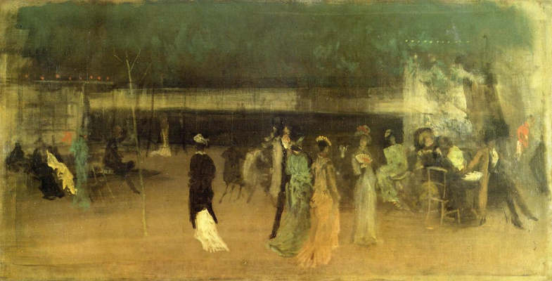 James Abbot McNeill Whistler. Gardens Of Cremona, No. 2