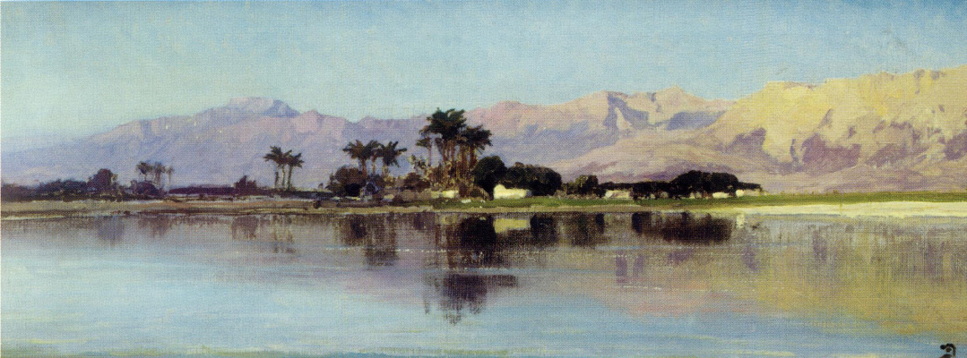 Vasily Polenov. Neal Theban pond