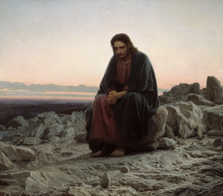 Иван Николаевич Крамской. Христос в пустыне