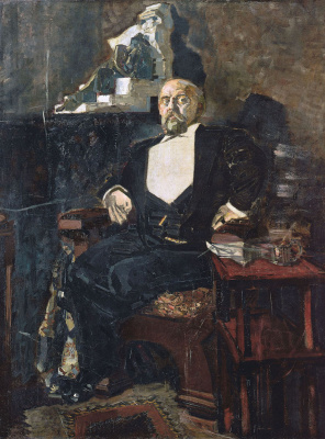 Mikhail Aleksandrovich Vrubel. Portrait Of S. I. Mamontov